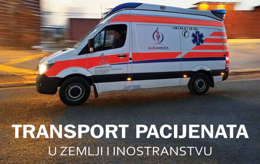 Auramedis sanitet - transport pacijenata