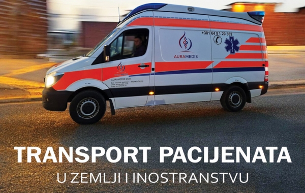 Auramedis sanitet - transport pacijenata